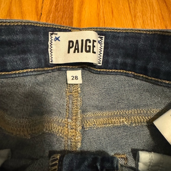 G Women's PAIGE Verdugo Ankle Denim Dark Wash Jeans - Picture 2 of 8